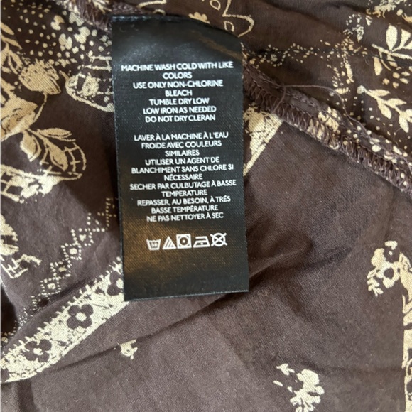 Urban Outfitters Brown and Cream Textured Top - Picture 8 of 9